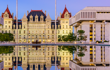 Photo of Albany, Capital Area with reflecting pond