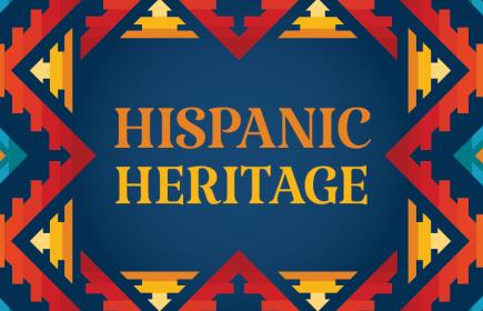Graphic labeled Hispanic Heritage